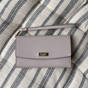 Kate Spade NY iPhone Wallet Wristlet Almondine 183